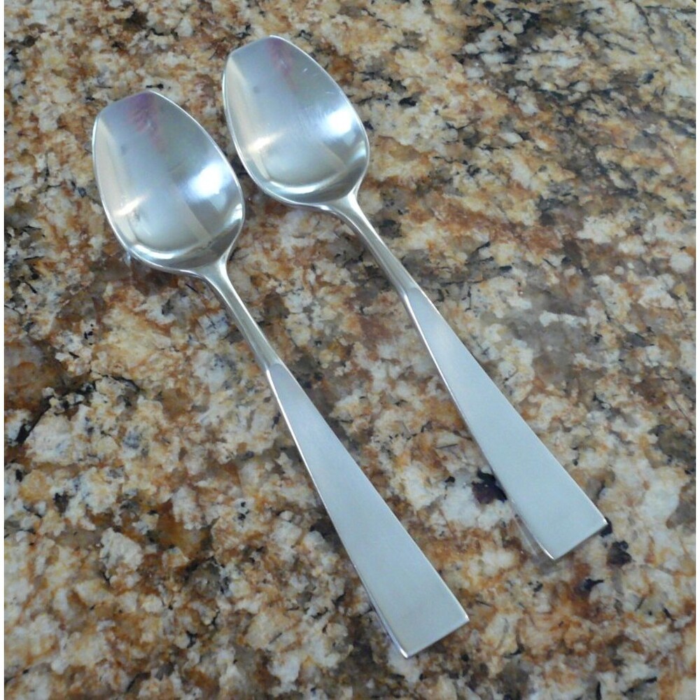 Towle Supreme Cutlery CANDID 2 Place Soup Spoons 7 1/2" Stainless Steel Japan